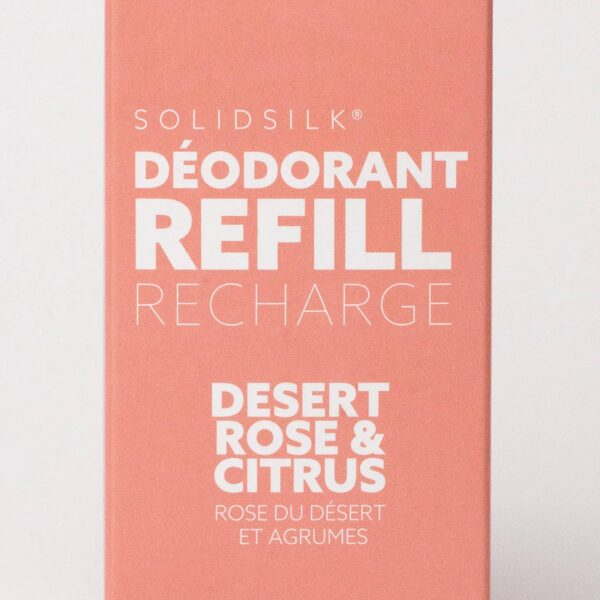 No Tox Life - SOLIDSILK® Deodorant Refill Capsule (Desert Rose + Citrus)