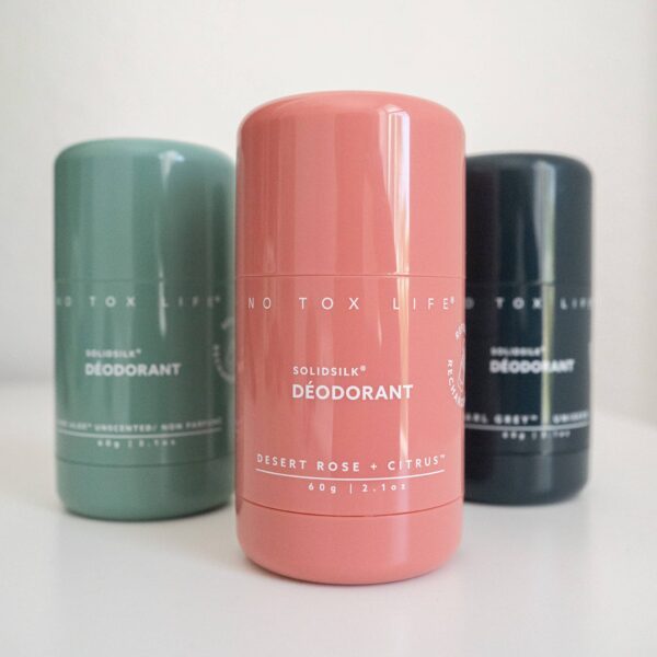 No Tox Life - SOLIDSILK® Refillable Deodorant - Sampler