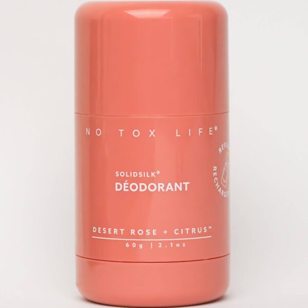 No Tox Life - SOLIDSILK® Deodorant (Desert Rose & Citrus) Refillable