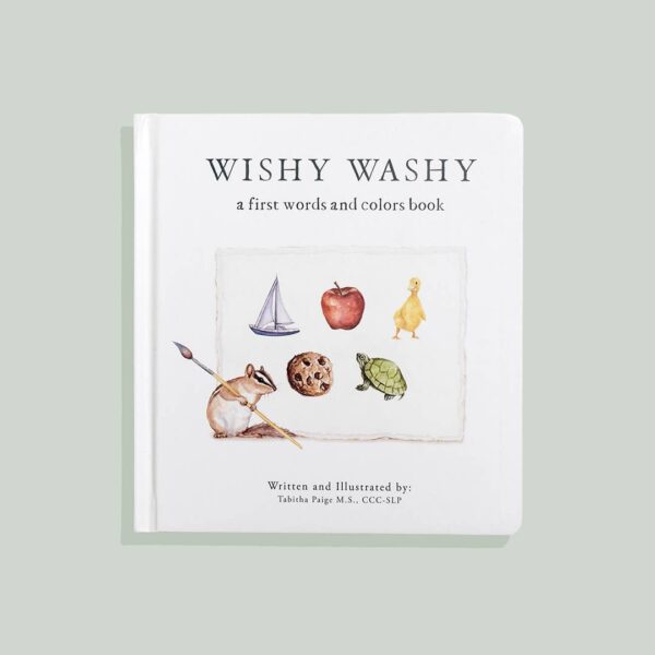 Paige Tate & Co. - Wishy Washy: A Board Book of First Words and Colors