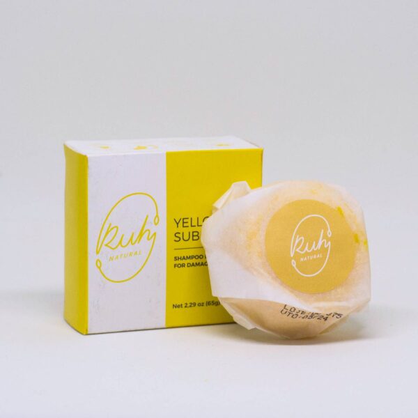 Porto Boutique - Shampoo bar for damaged hair Yellow Submarine. 100% Natural