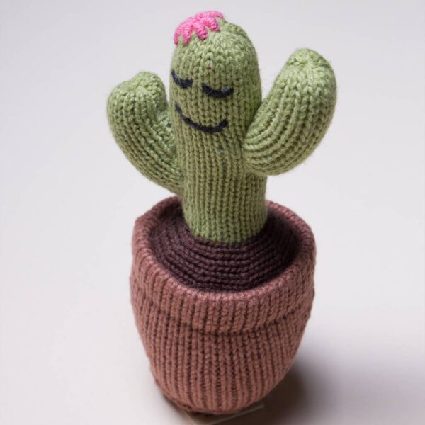 Estella - Baby Rattle Toy-Cactus (Handmade)