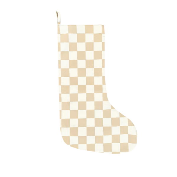 Imani + KIDS by Imani Collective - Stocking Checkered taupe