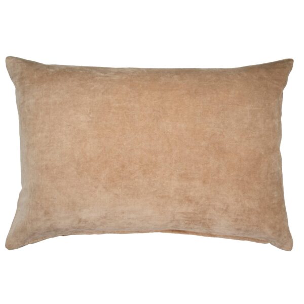 16x24 Vera Velvet Pillow Bisque