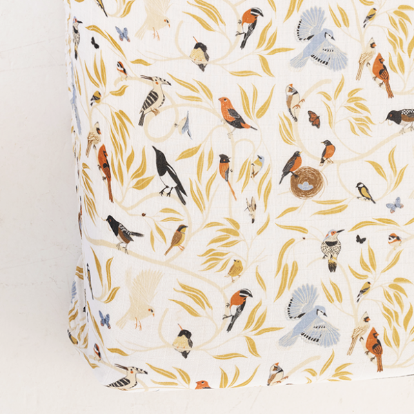 Clementine Kids - For the Birds Crib Sheet