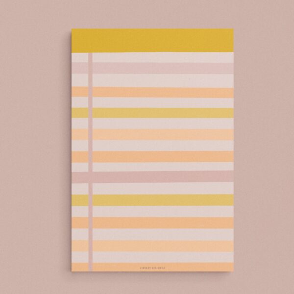 Library Design Co. - Large Legal Pad Pink