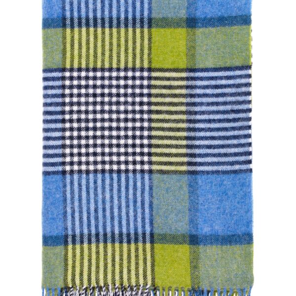 Bronte Moon - Picnic Blanket, Thorpeness Sea, Shetland Wool, Made in UK