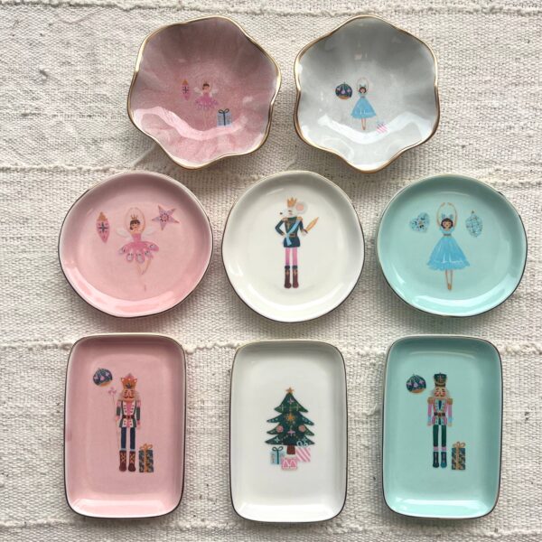 Ten Twenty Six Designs - Christmas Nutcracker Ballet Dish