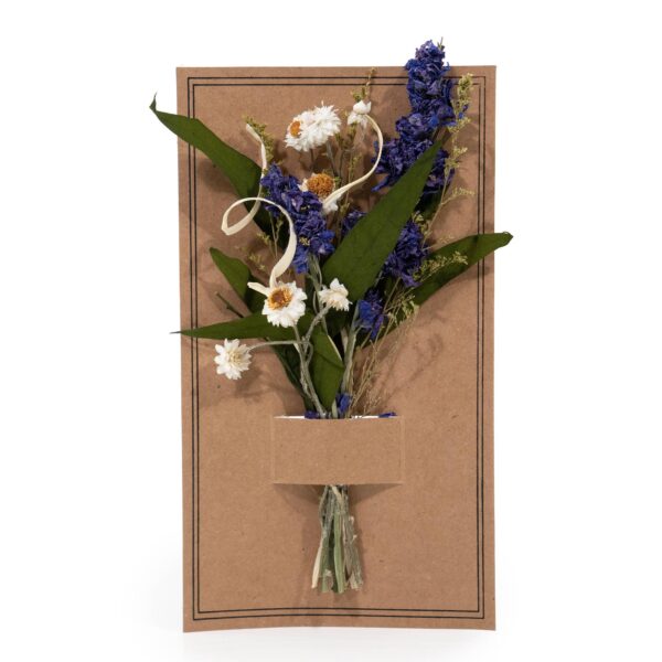 Andaluca - Eucalyptus & Purple Larkspur Mini Bouquet