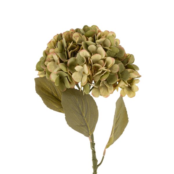 Indaba Trading - Faded Hydrangea Stem L, Green