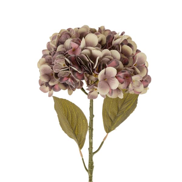 Indaba Trading - Faded Hydrangea Stem L, Purple