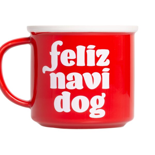 Holiday Feliz Navidog Mug, Christmas Kitchen Decorations