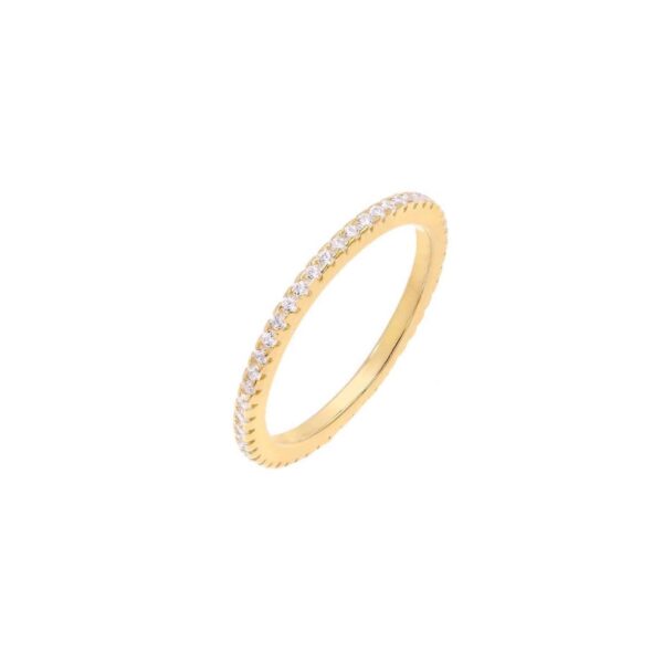 Thin Pave Ring