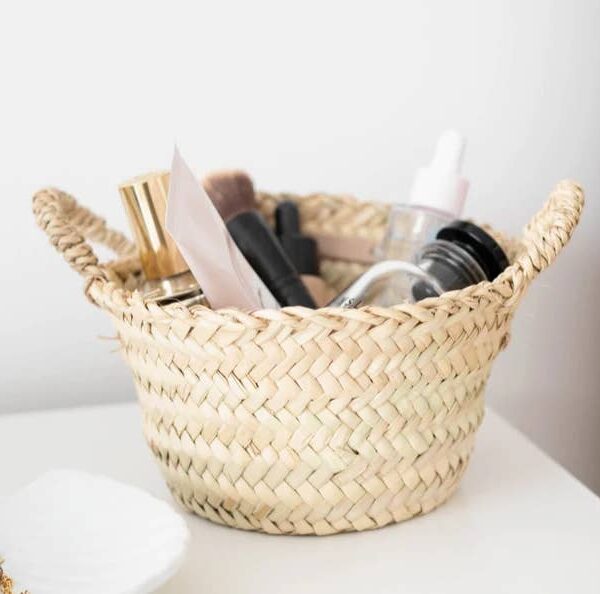 Tiny Straw Basket