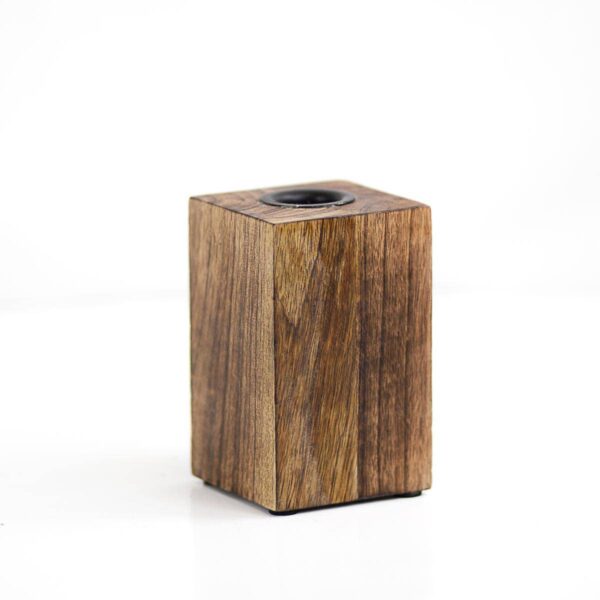 Hamilton Taper Candle Holder Natural 2.5x3x2.5