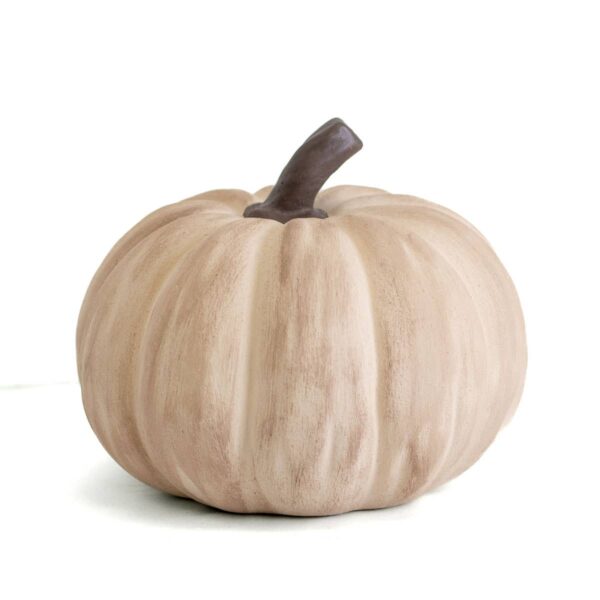 Willis Pumpkin Décor Antique Cream 7x5.5