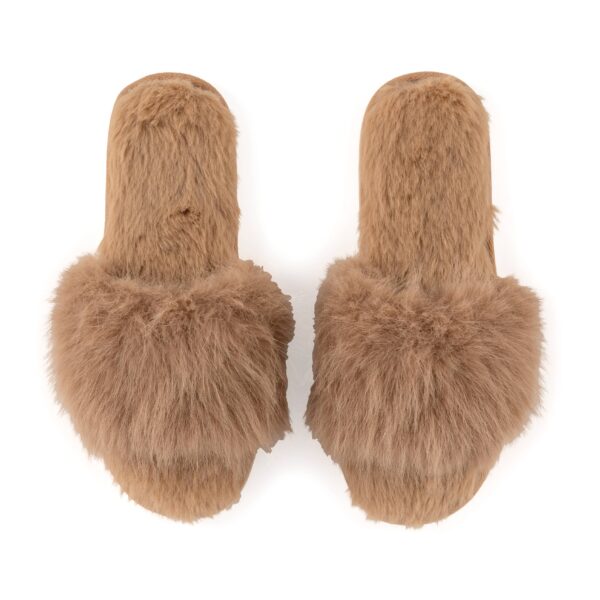 MAUDE SLIPPERS, CAMEL