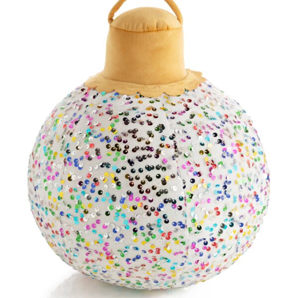 MERRY BAUBLE SEQUIN MEDIUM PILLOW