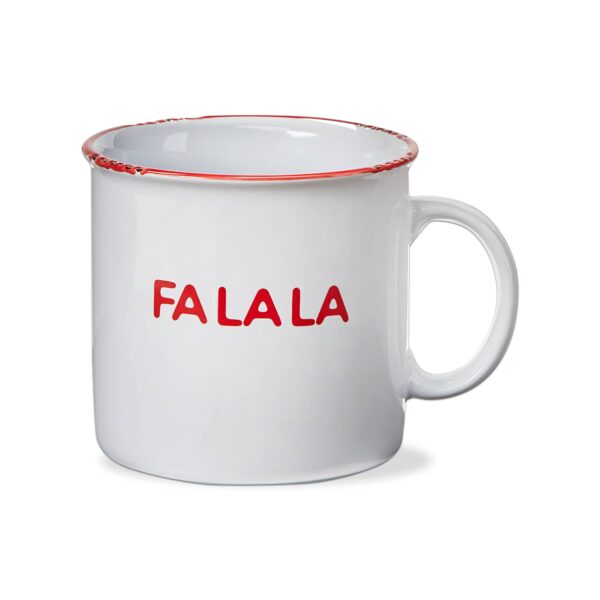 Falala Camper Mug - White Multi