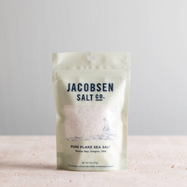 Jacobsen Salt Co. - Pure Flake Sea Salt - 4 oz bag