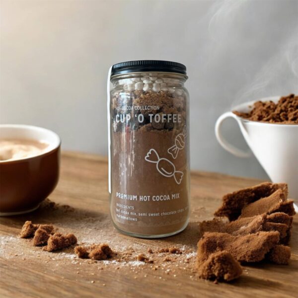 "Cup 'O Toffee" - Hot Cocoa Mix Jar