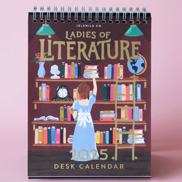 Idlewild Co. - Ladies of Literature 2025 Desk Calendar