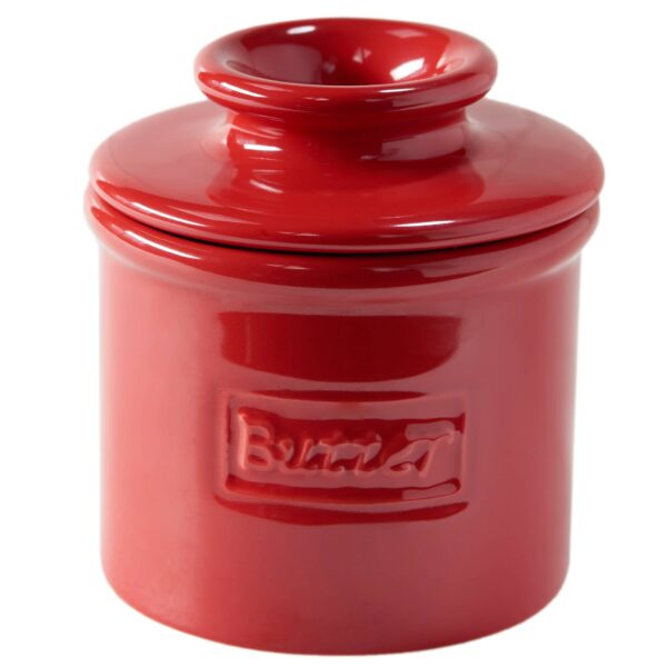 The Original Butter Bell® Crock - Cafe Maraschino Red