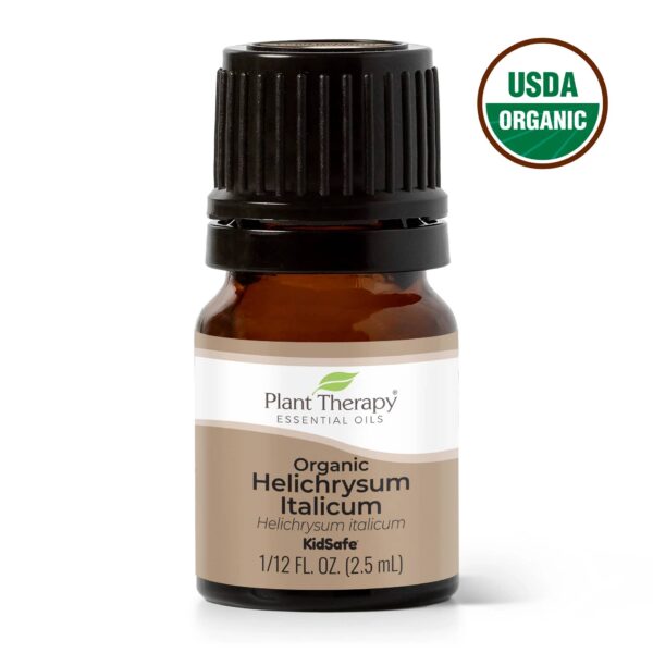 Organic Helichrysum Italicum Essential Oil 2.5 mL