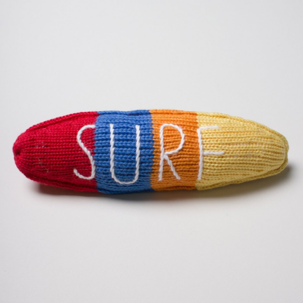 Estella - Organic Surfboard Baby Rattle (Machine Washable)