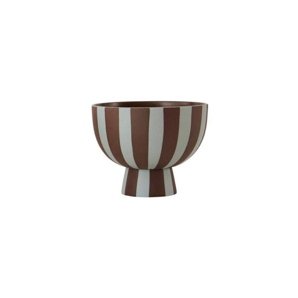 OYOY LIVING DESIGN - Toppu Mini Bowl - Dusty Blue / Choko