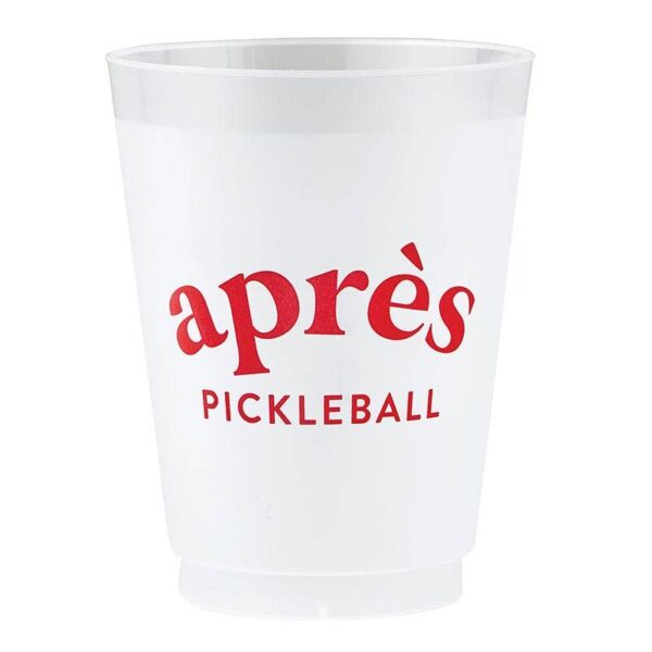 Pickleball Frost Cups - Apres Pickleball - Set of 8