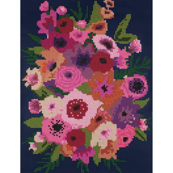 Floral Celebration Diamond Painting Kit: 01 Multi