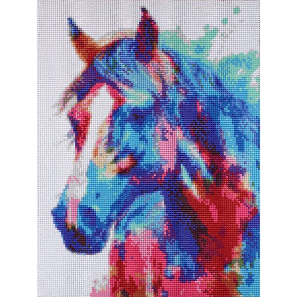 Painted Horse Diamond Painting Kit: 01 Multi