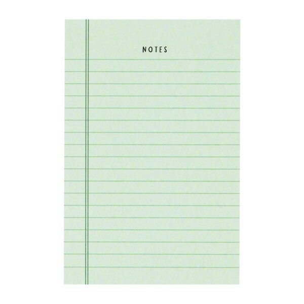 Green Notes Notepad