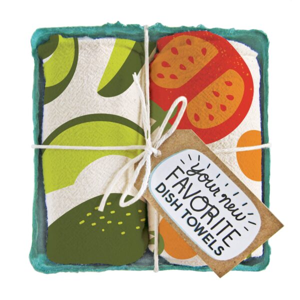 HOLY GUACAMOLE (Avocado, Tomato) - Tea Towel Set of 2