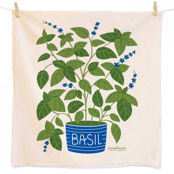 Basil Tea Towel