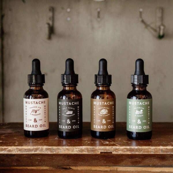 Mustache & Beard Oil: Fraser Fir & Redwood