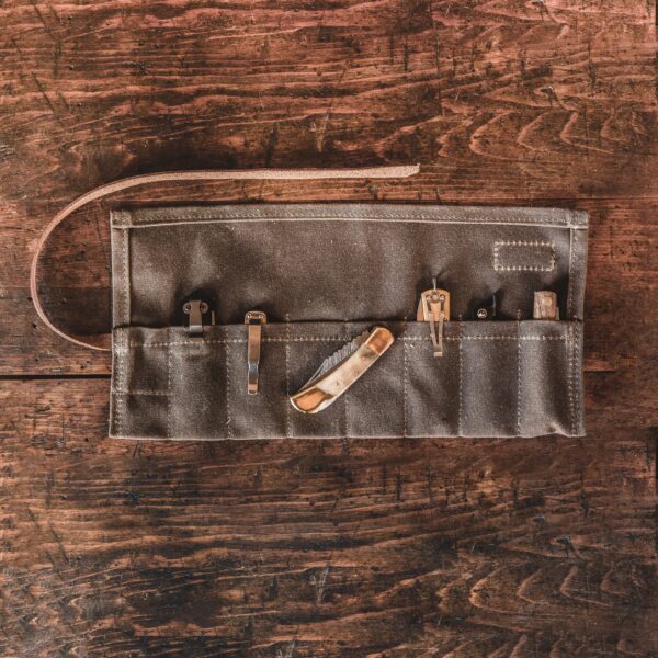 Knife Roll - Field Tan