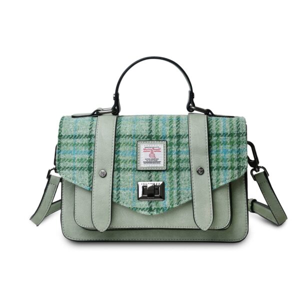 The Medium Satchel: Mint Check