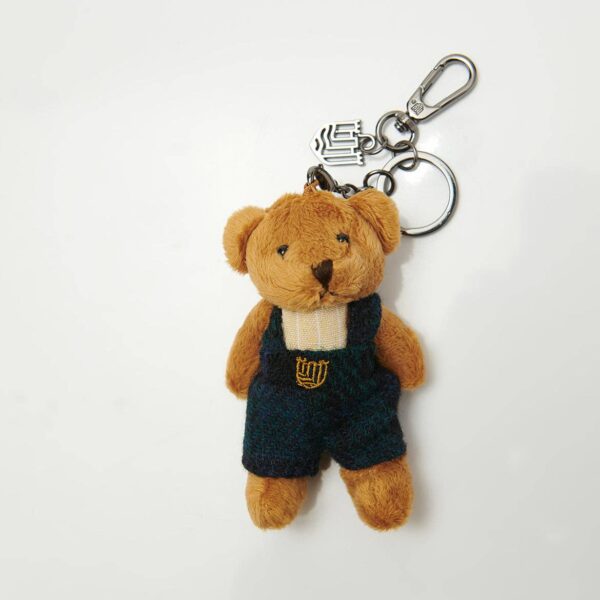 Teddy Bear Keyring: Black Watch Tartan