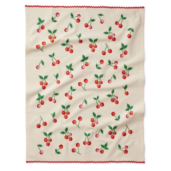 Cherries Tea Towel