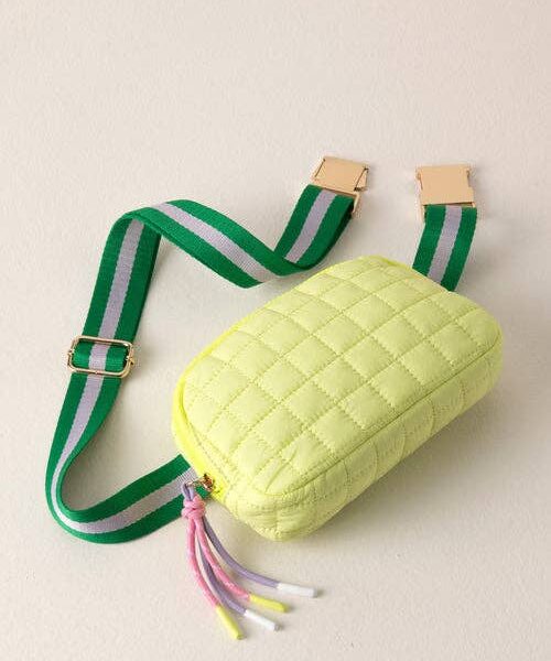 EZRA BELT BAG: Citron