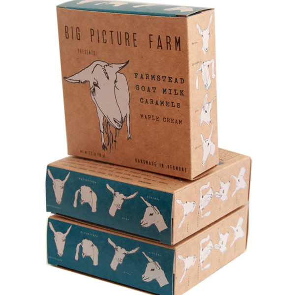 Classic Farm Goat Milk Caramel Boxes: Maple Creme