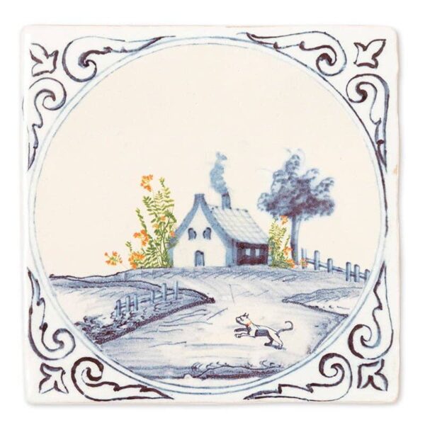 Our house is a very very fine house | StoryTiles art on tile: S