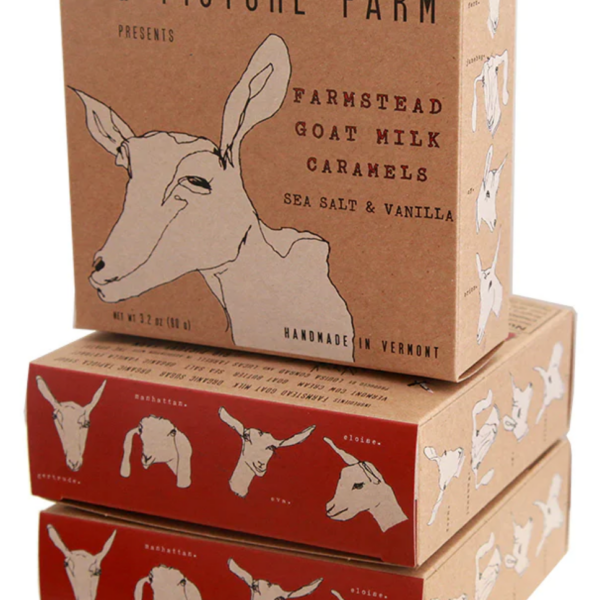 Classic Farm Goat Milk Caramel Boxes: Sea Salt Vanilla