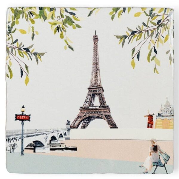 Paris I love you | StoryTiles art on tile: S