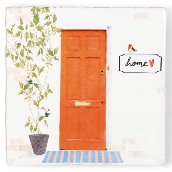 Knock knock who's there | StoryTiles art on tile: S