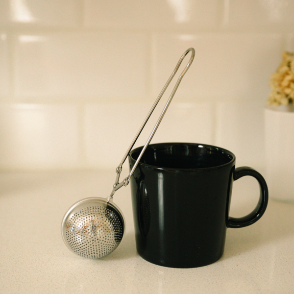 Stainless Steel Tea Strainer | Infuser | Holiday Bestseller: Silver