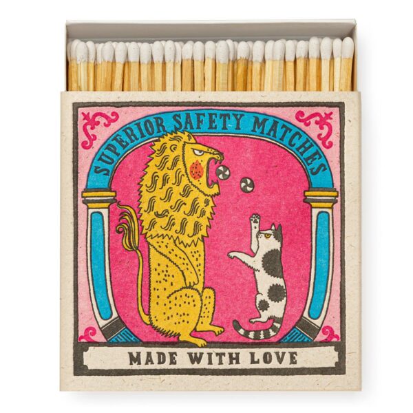 Archivist Gallery - Big Cat Little Cat | Square - Safety Matches