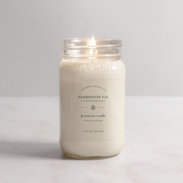 Antique Candle Co.® - Farmhouse Fig - Soy Wax Mason Jar Candle